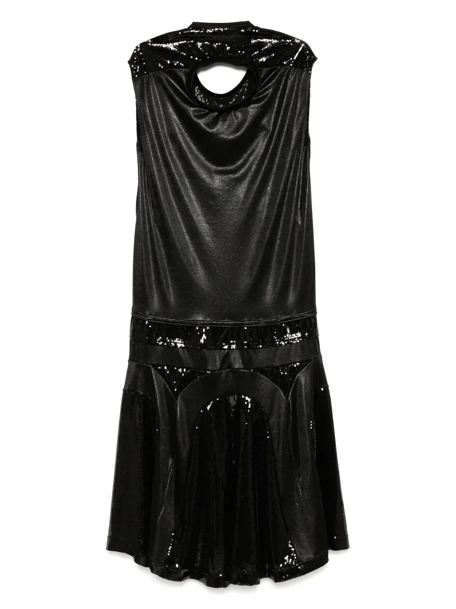 panelled dress 4