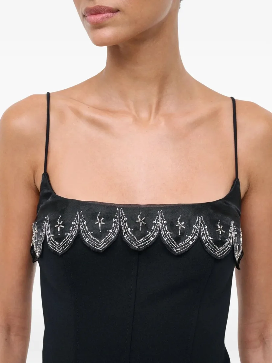 платье мини Colette с бисером 9