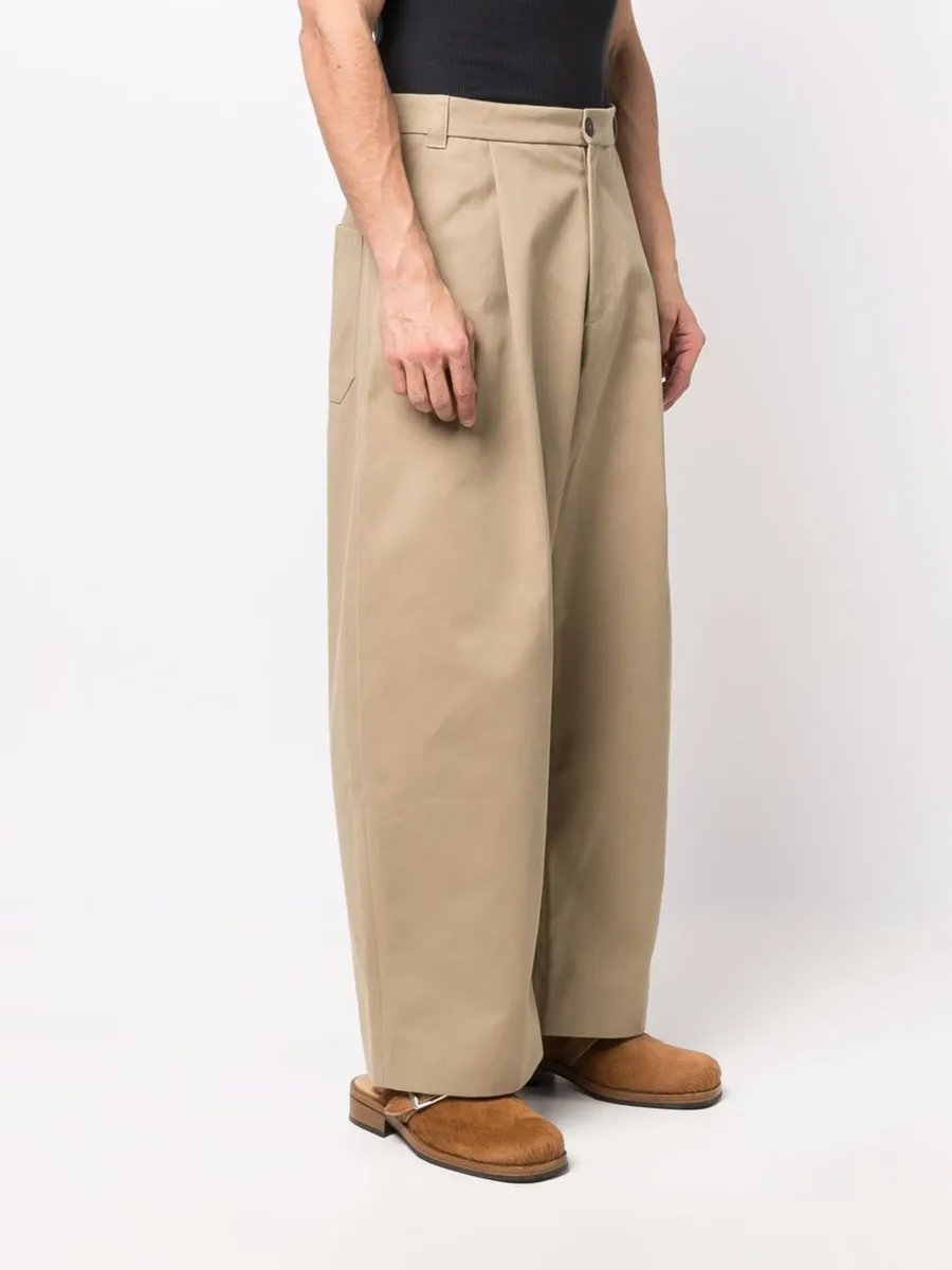 wide-leg high-waisted trousers 5