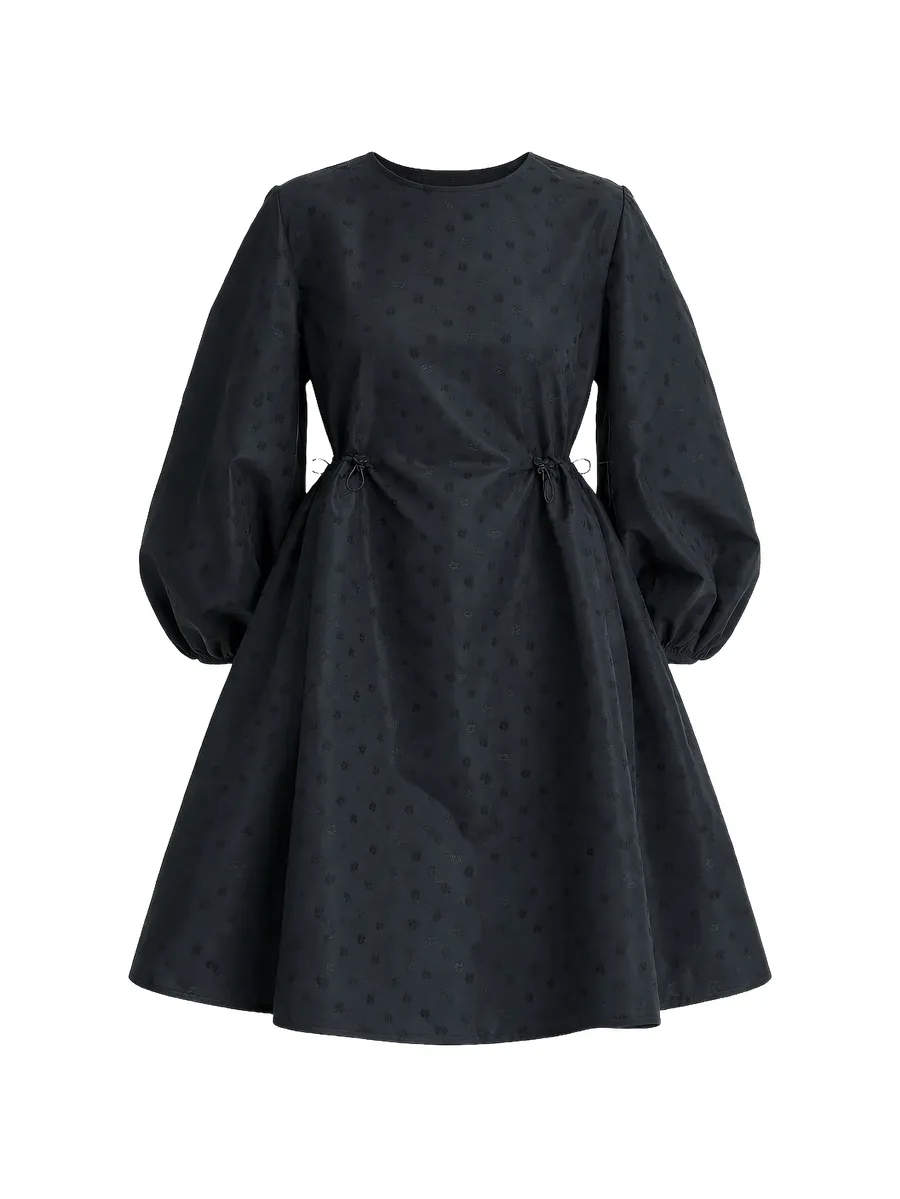 Iris jacquard dress 2