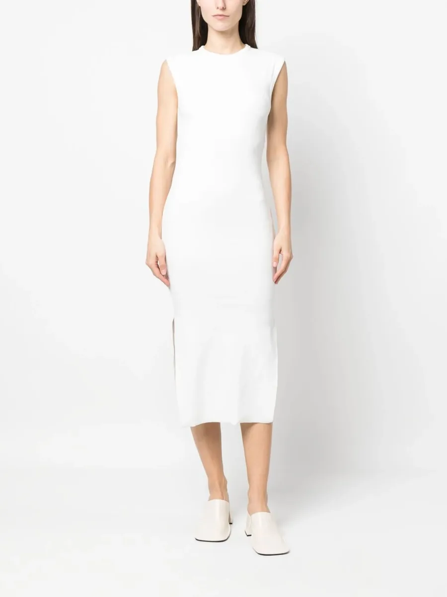 open-back cotton dress 7