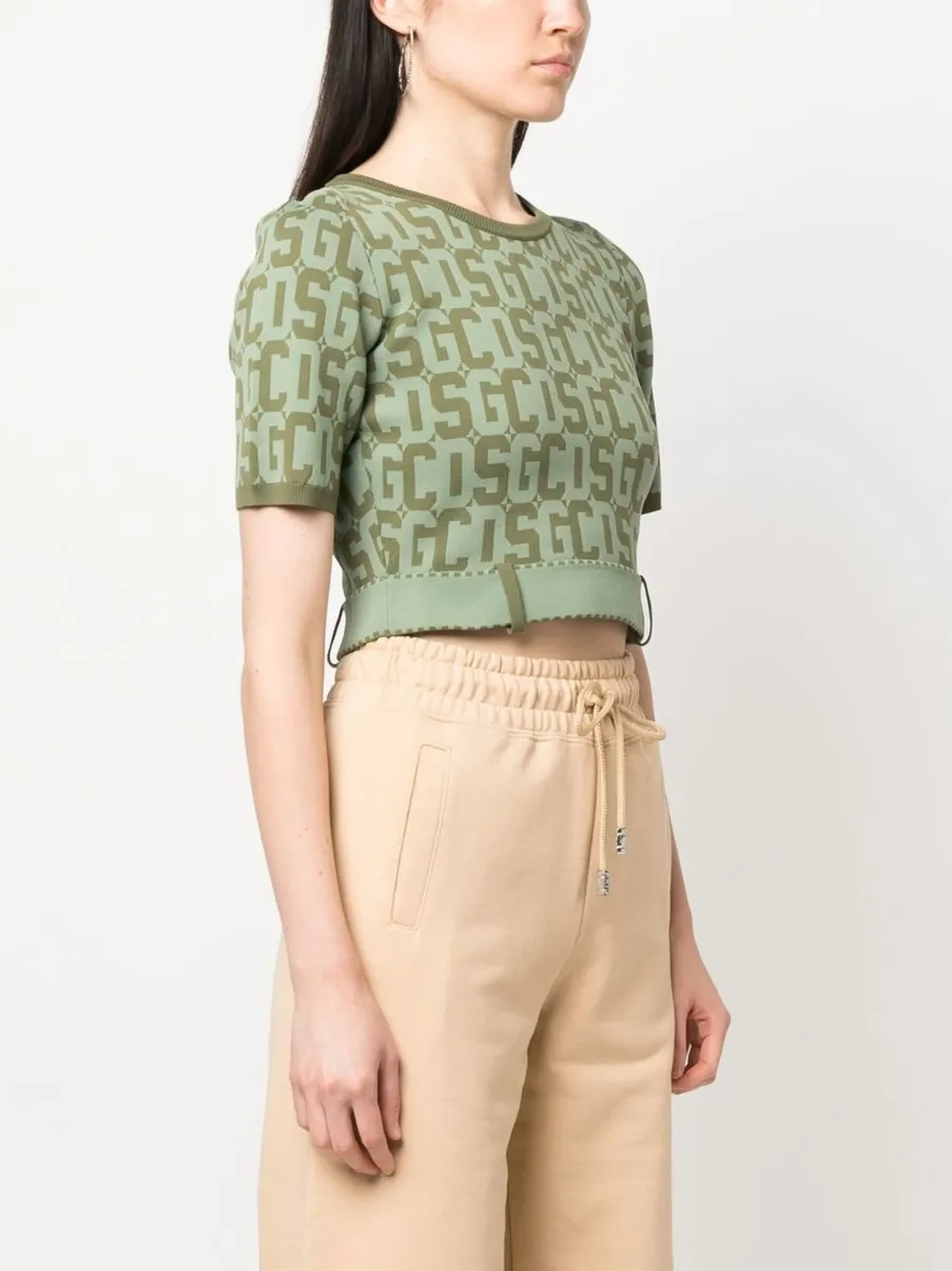 Matilda monogram cropped top 6
