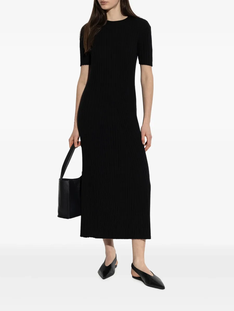 Isabela ribbed midi dress 4