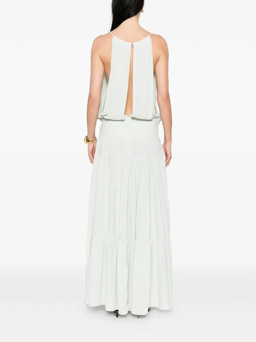 tiered pleated dress 8