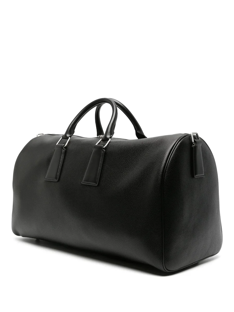 metallic-logo luggage bag 2