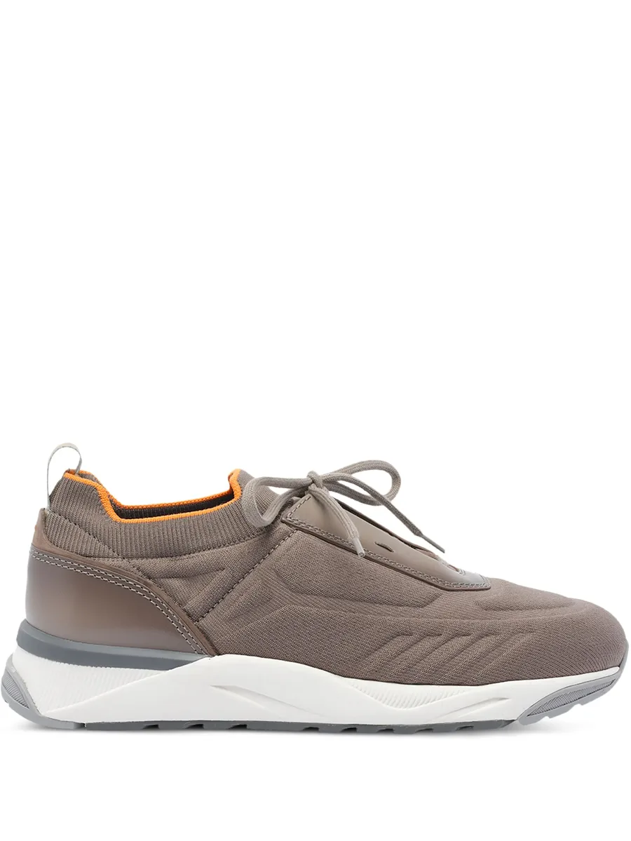 knitted lace-up sneakers 2