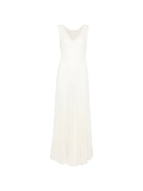 sleeveless maxi dress