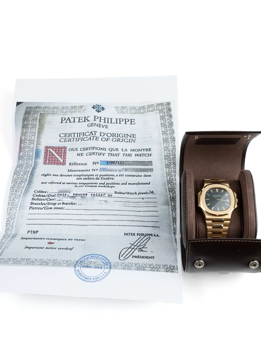 наручные часы Nautilus 3700/11J 40 мм 14