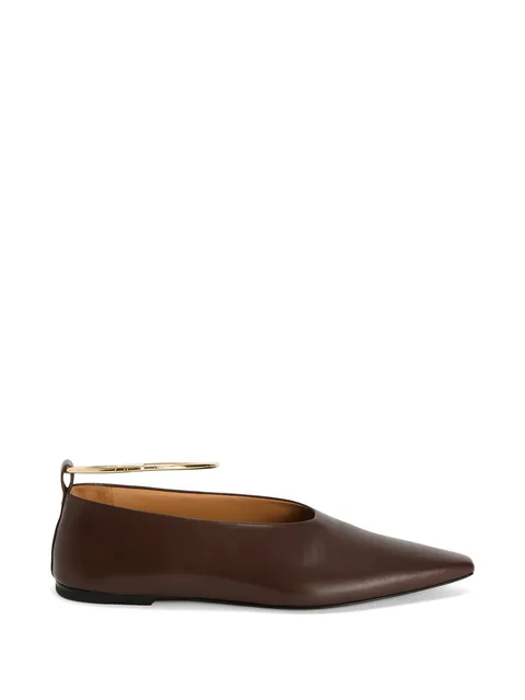 Ring ballet flats