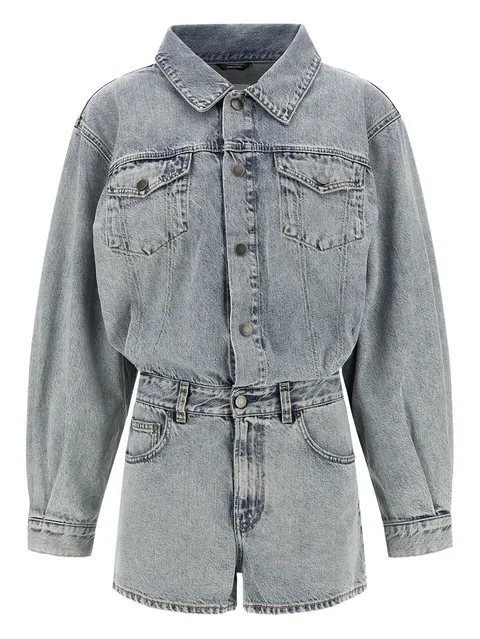 long-sleeve playsuit