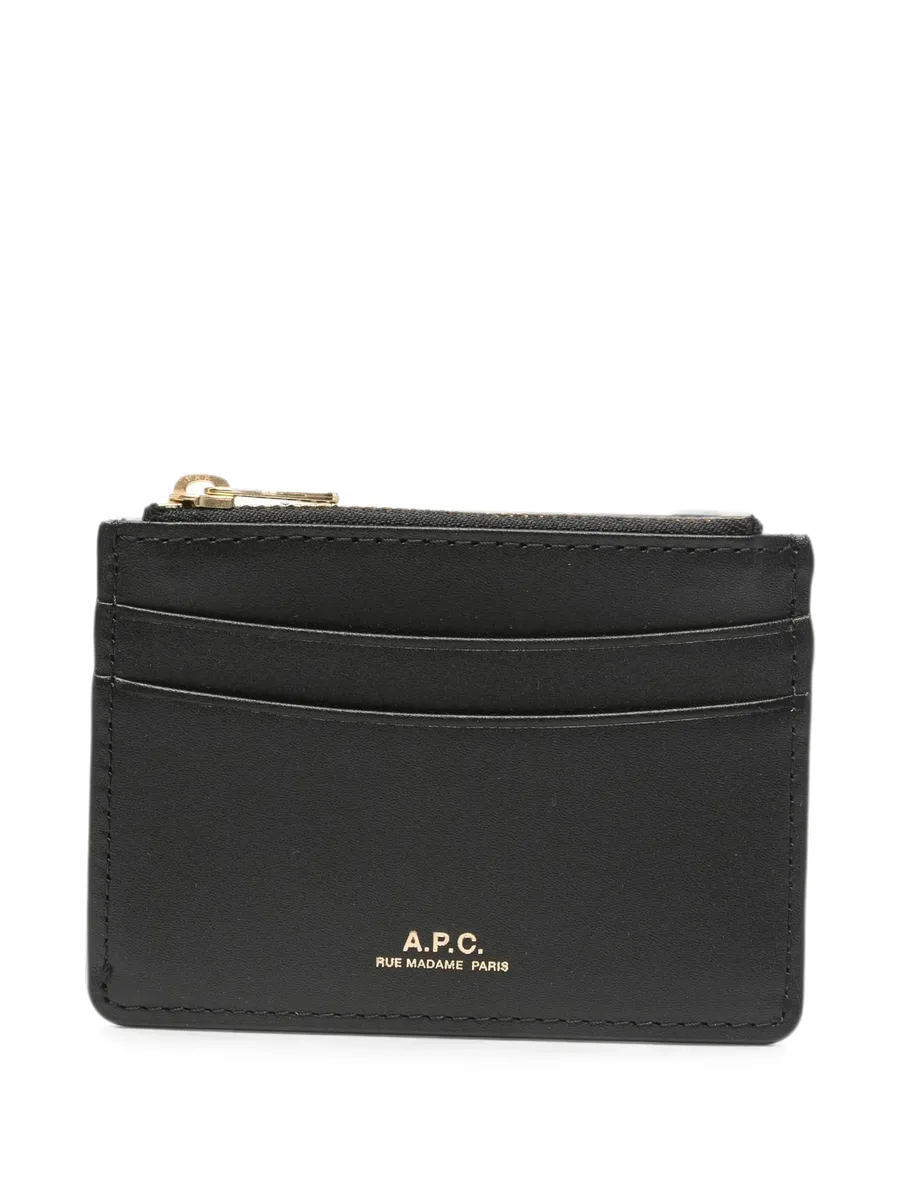 logo-print cardholder 2