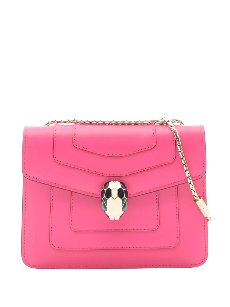 2011-2025 Small Leather Square Serpenti Forever Chain crossbody bag 2