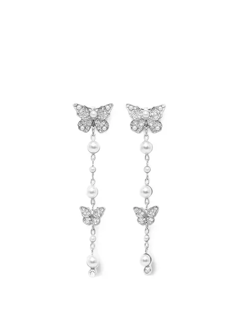 серьги Borboleta с искусственным жемчугом