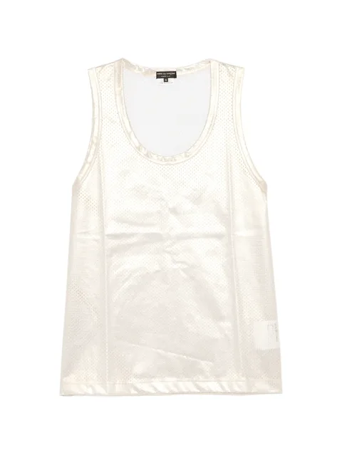 metallic mesh vest