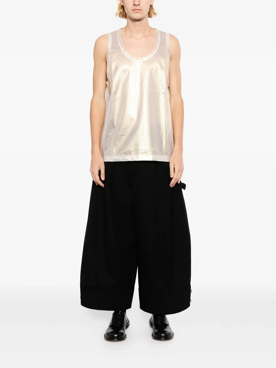 metallic mesh vest 3
