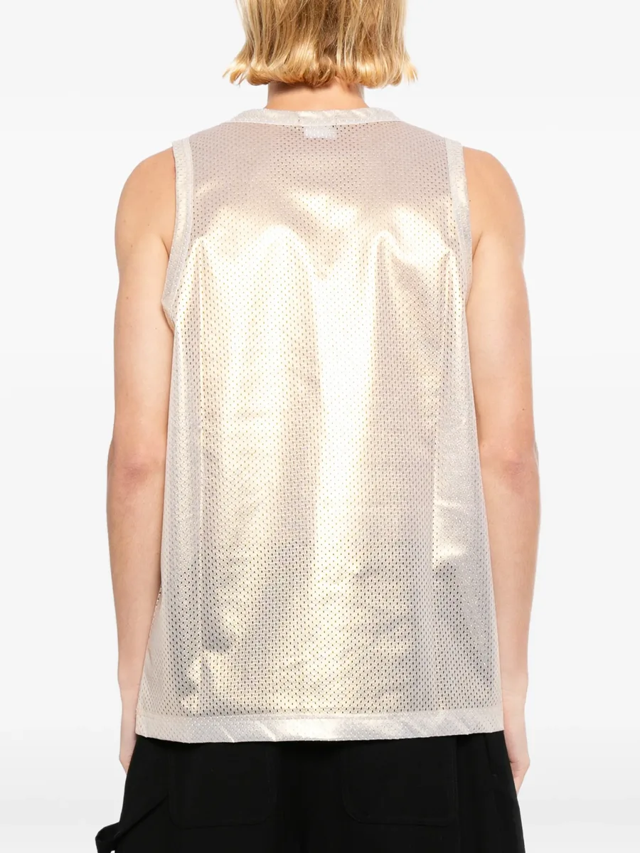 metallic mesh vest 8