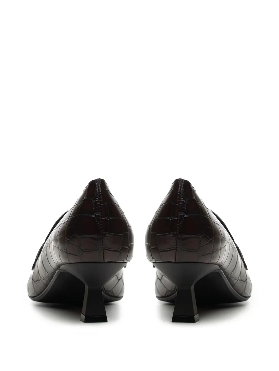 croc-embossed pumps 3
