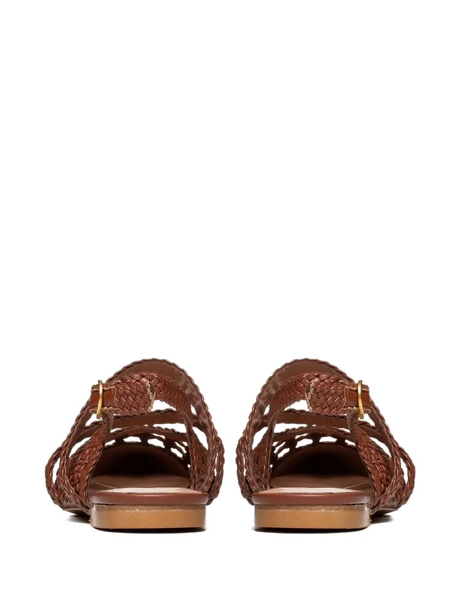 Lena woven pointed-toe pumps 3