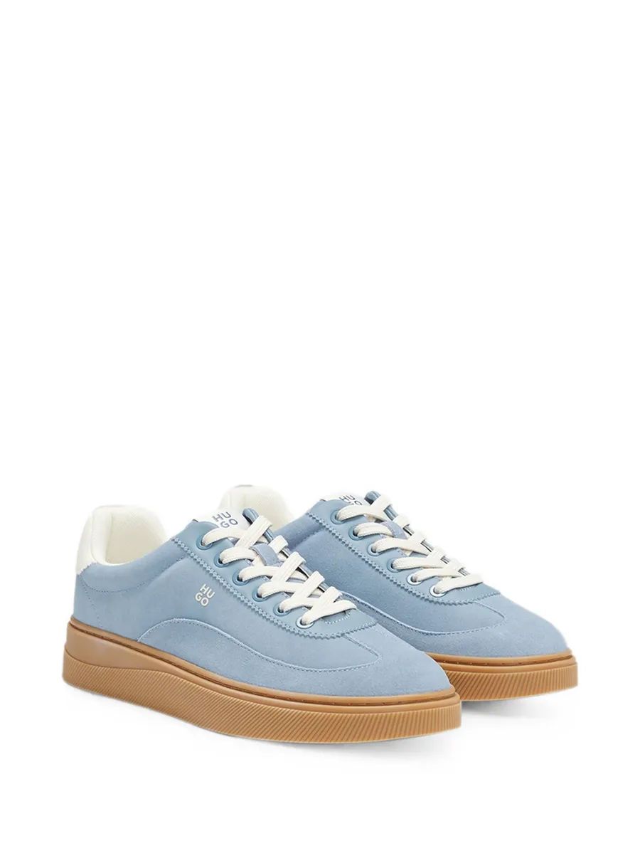 logo-print lace-up sneakers 4