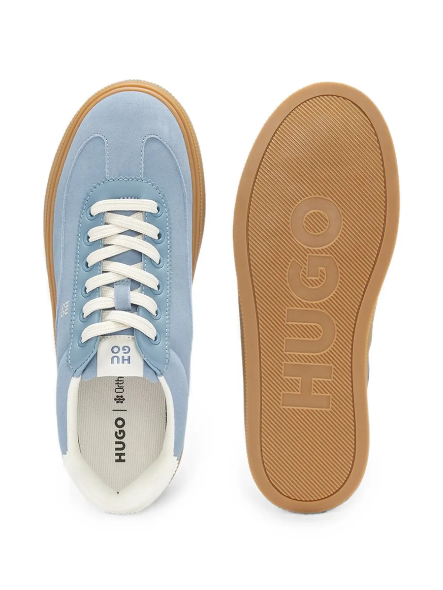 logo-print lace-up sneakers 8