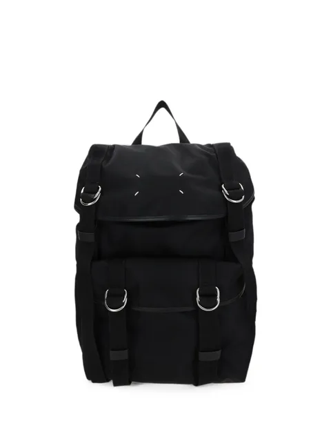 four-stitch top-handle backpack