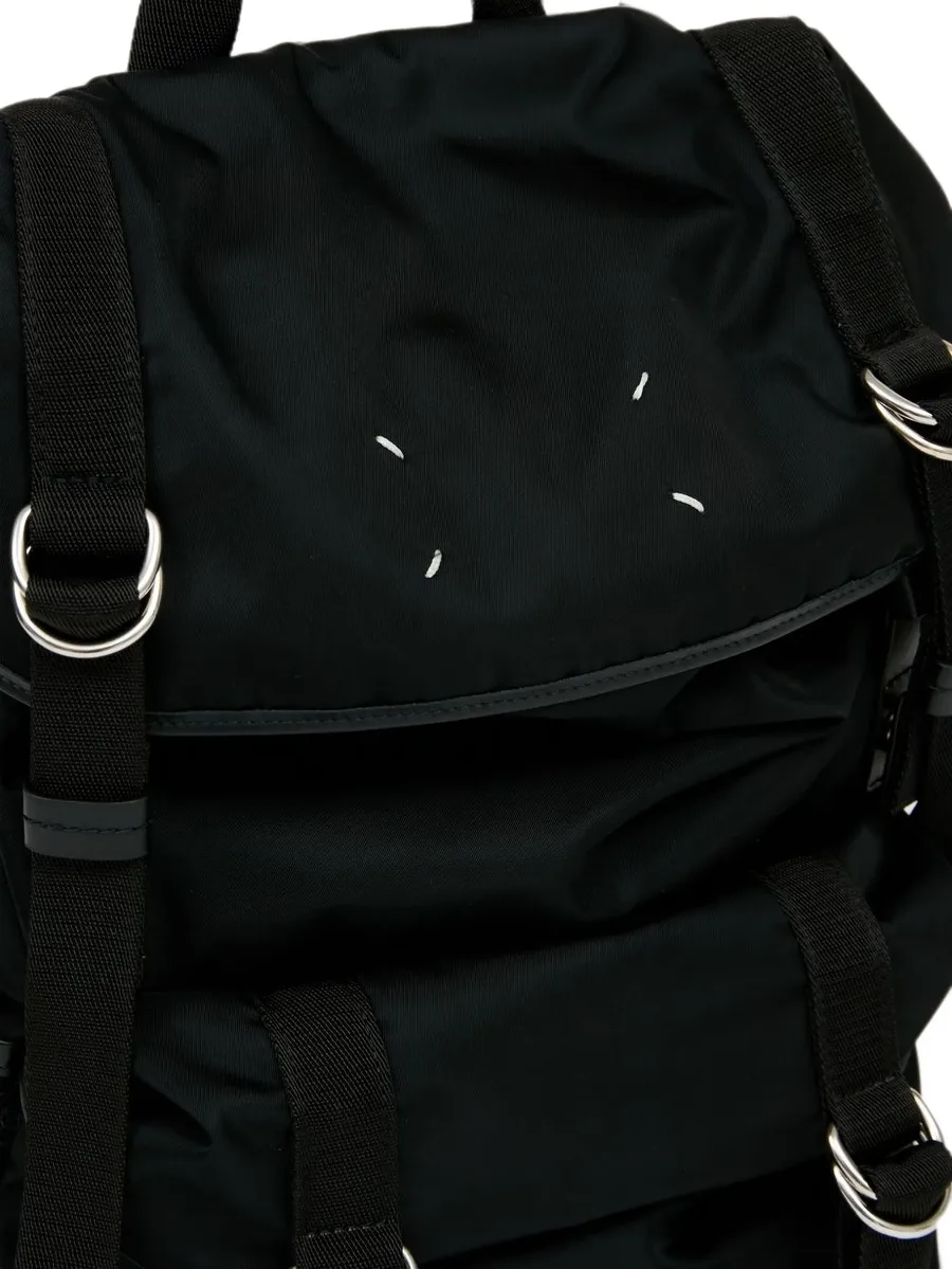 four-stitch top-handle backpack 10