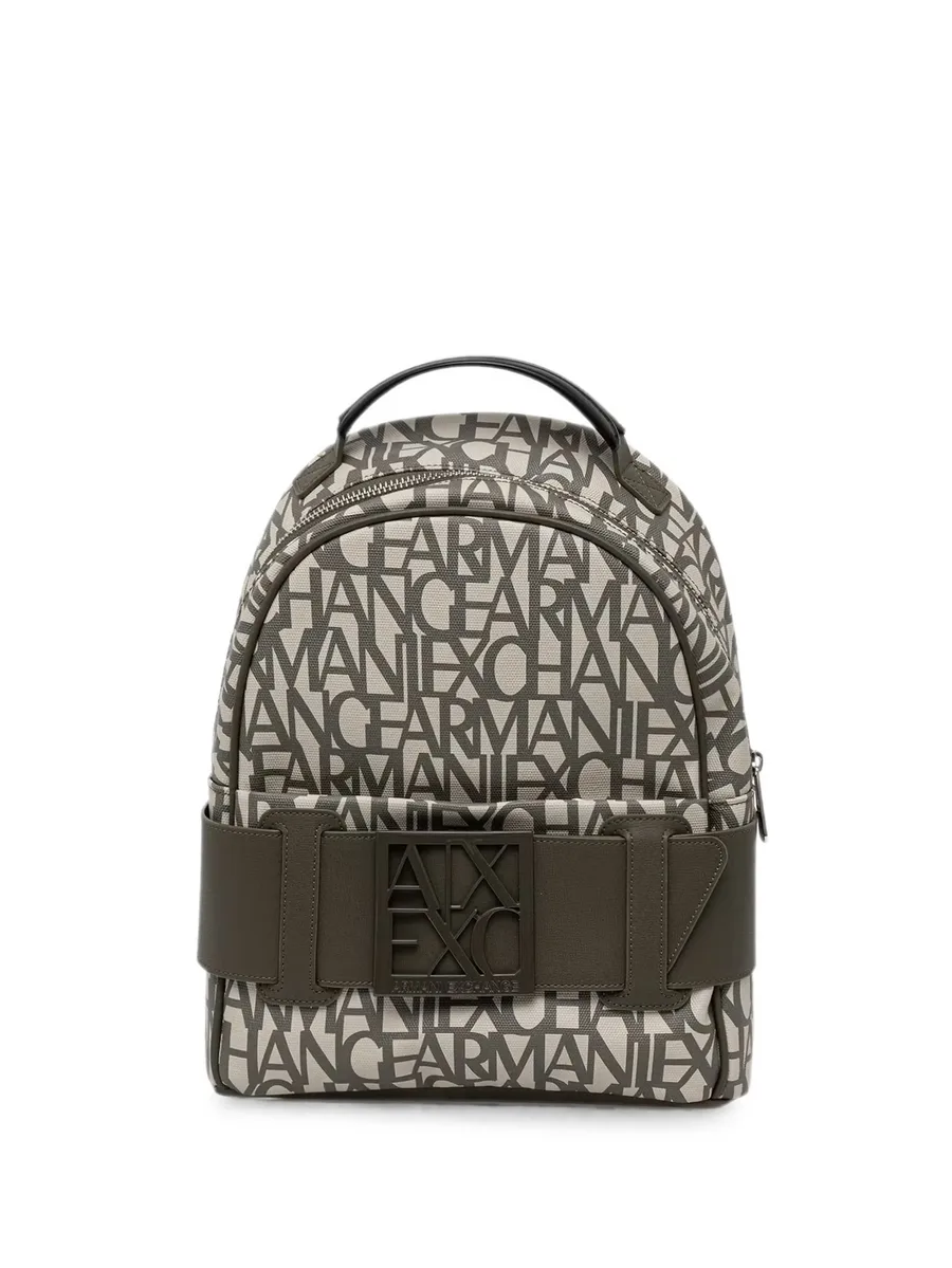 logo-print backpack 2