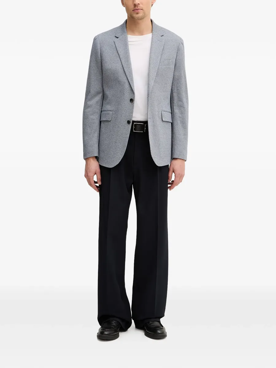 pleated wide-leg trousers 4