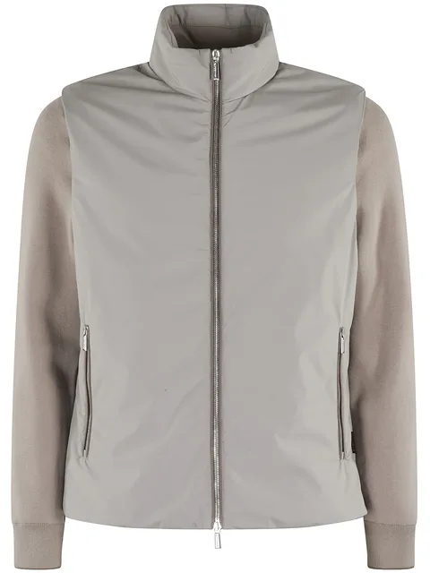 zip-up jacket
