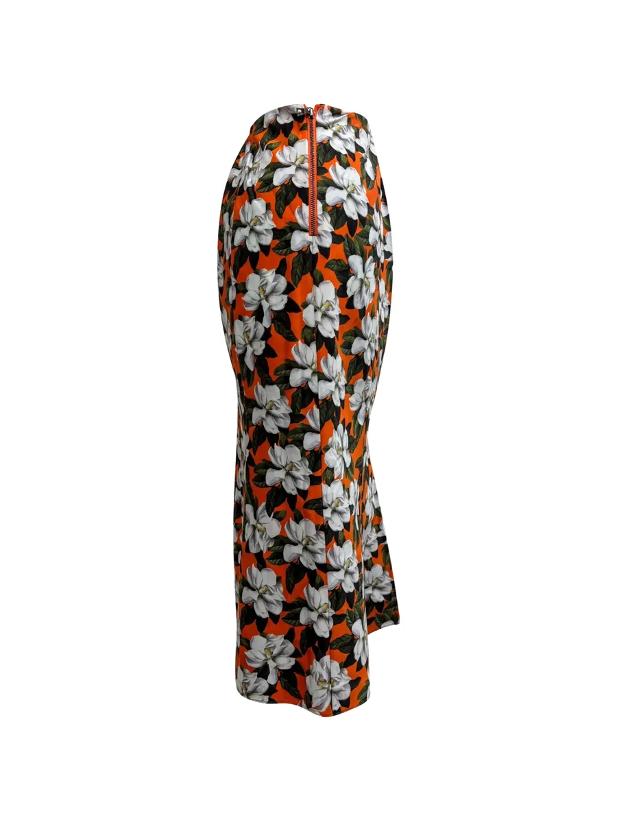 Stephine floral-print midi skirt 4