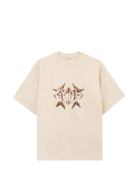 studded logo-detail T-shirt
