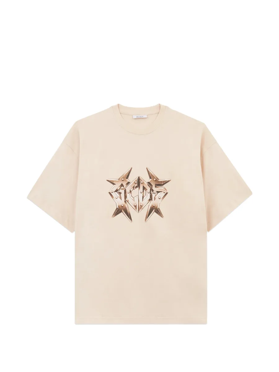 studded logo-detail T-shirt 2