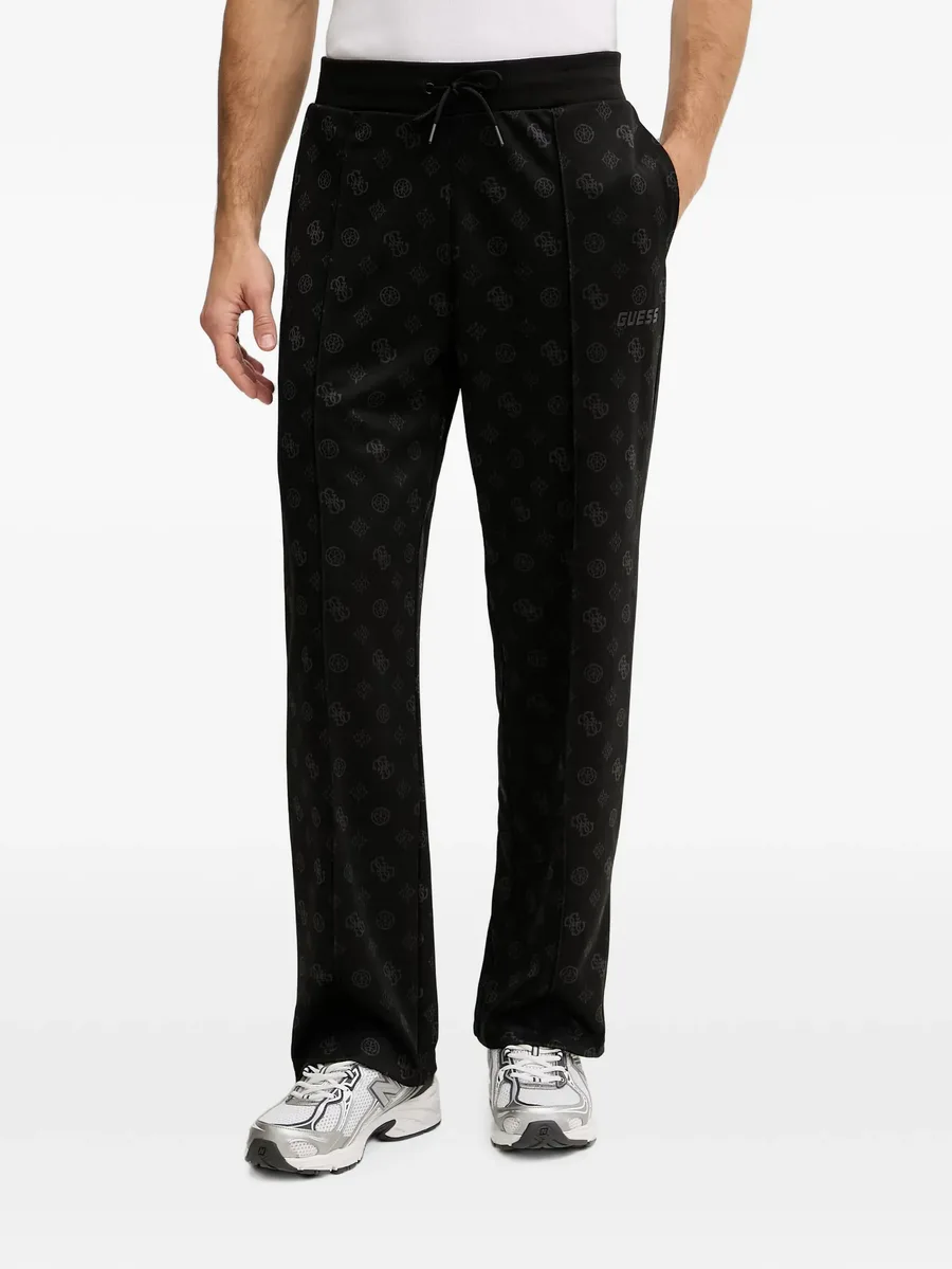 monogram-print track pants 2