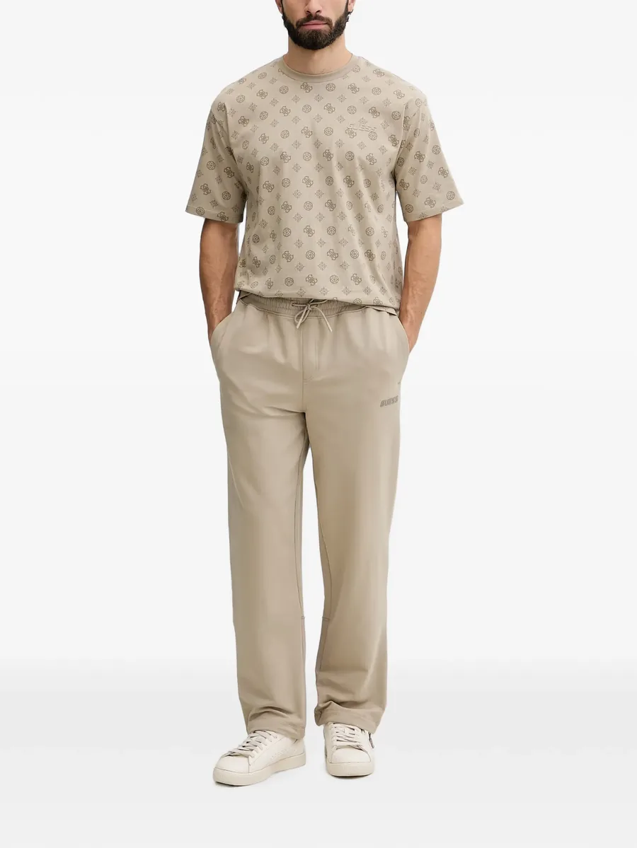 Gustave drawstring-waist logo-patch track pants 4