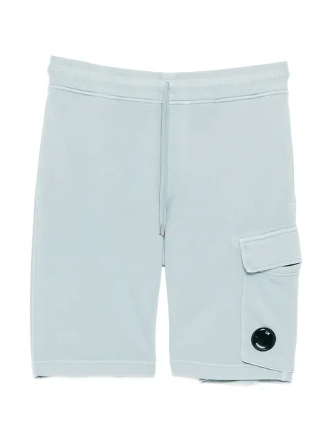 cotton diagonal shorts