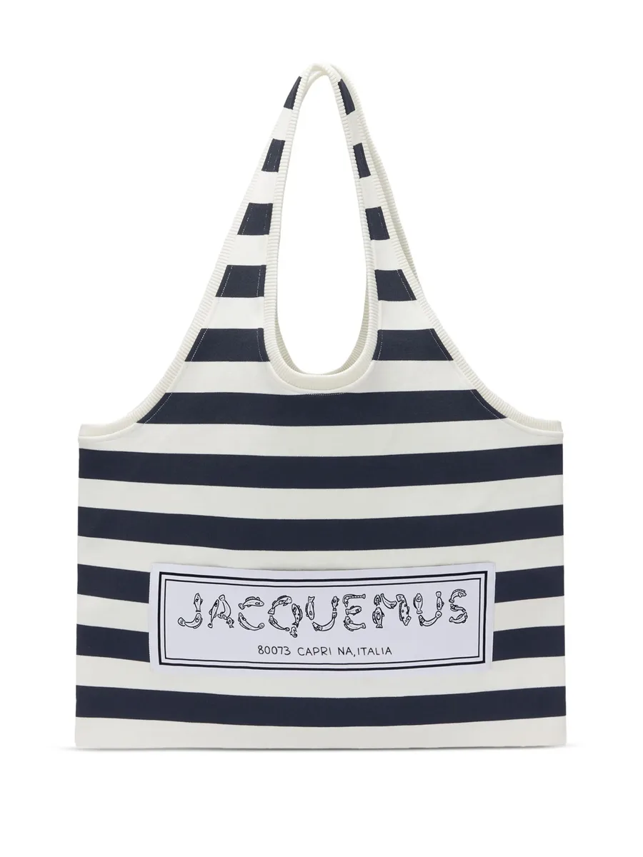 Le Tote logo-print bag 1