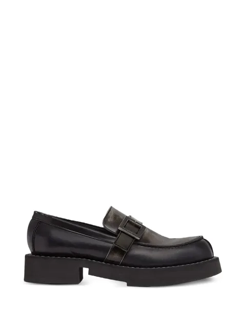 Clarks buckle-fastening loafers