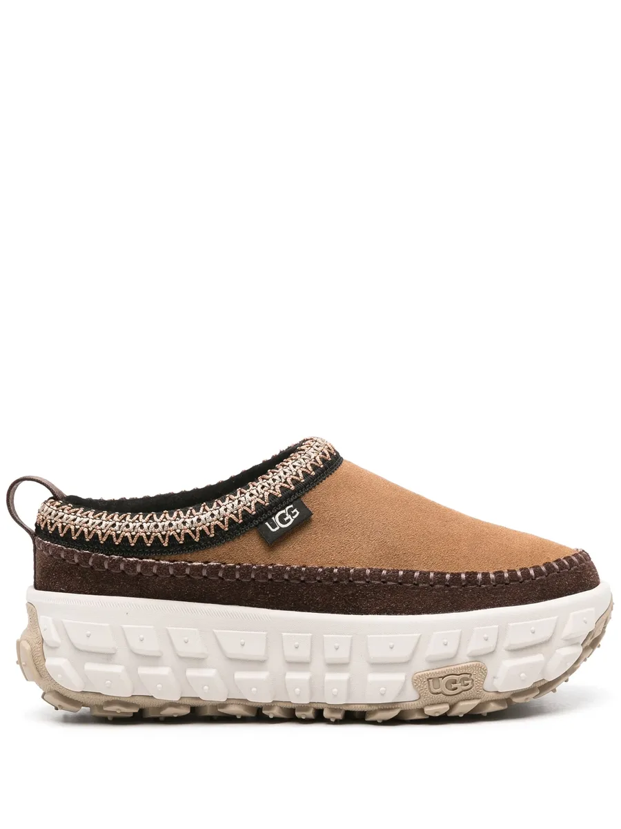 Venture Daze embroidered suede slides 2