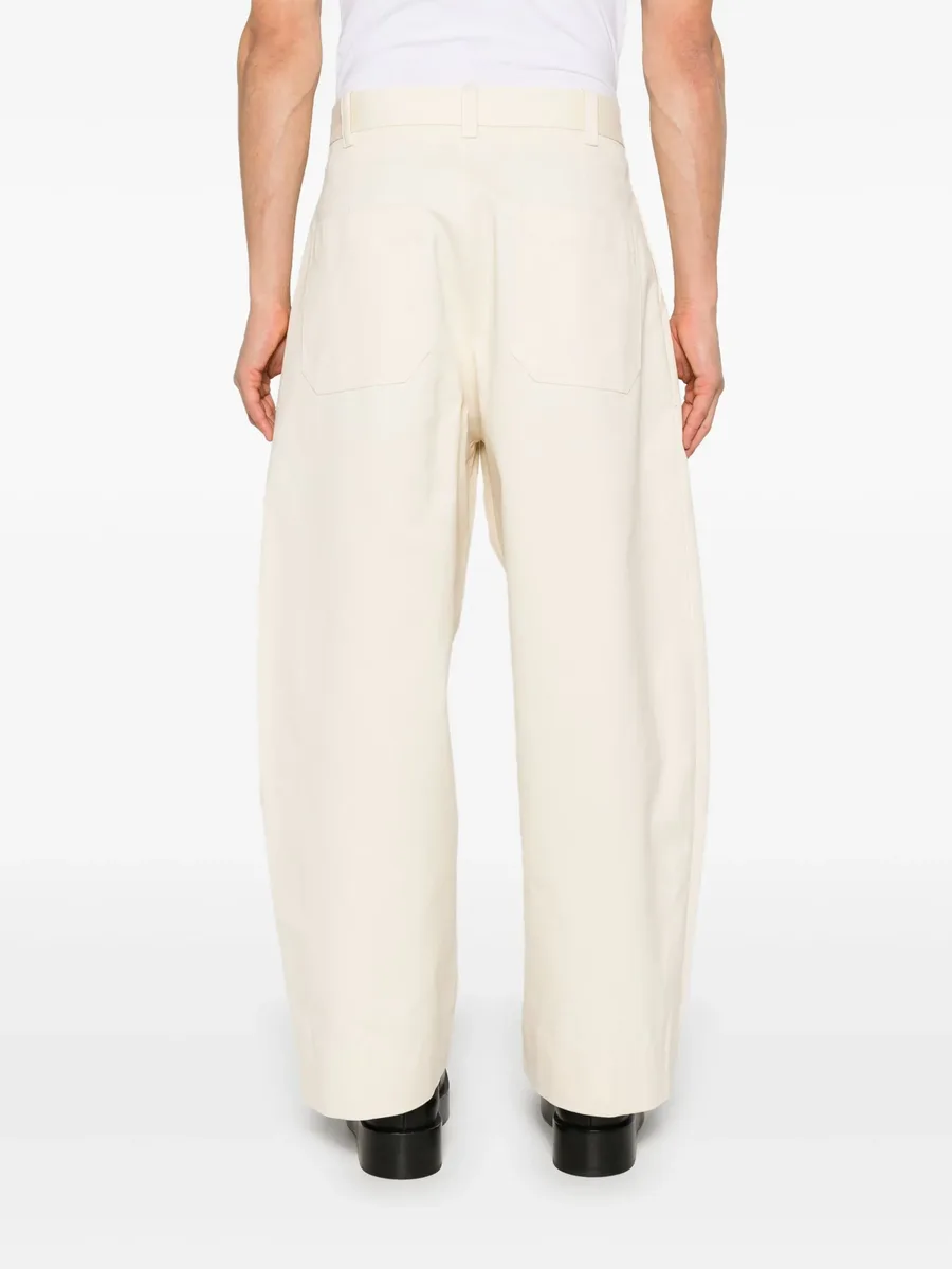 pleat-detail trousers 8