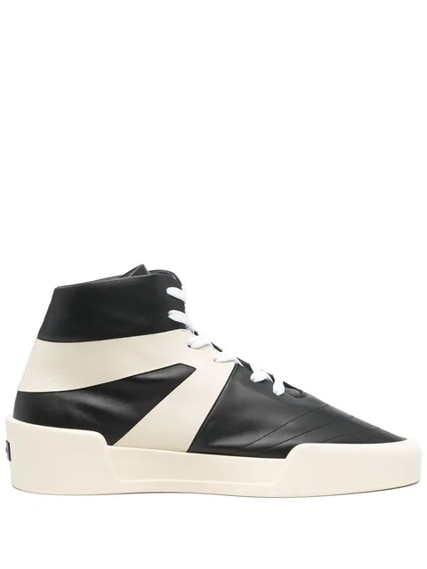 leather sneakers