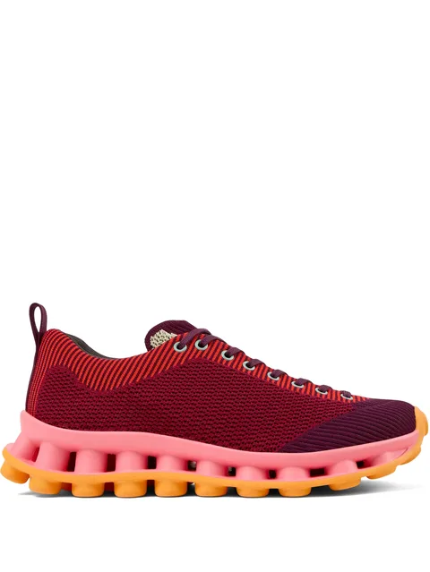 x Sunnei Pelotissima striped knit sneakers