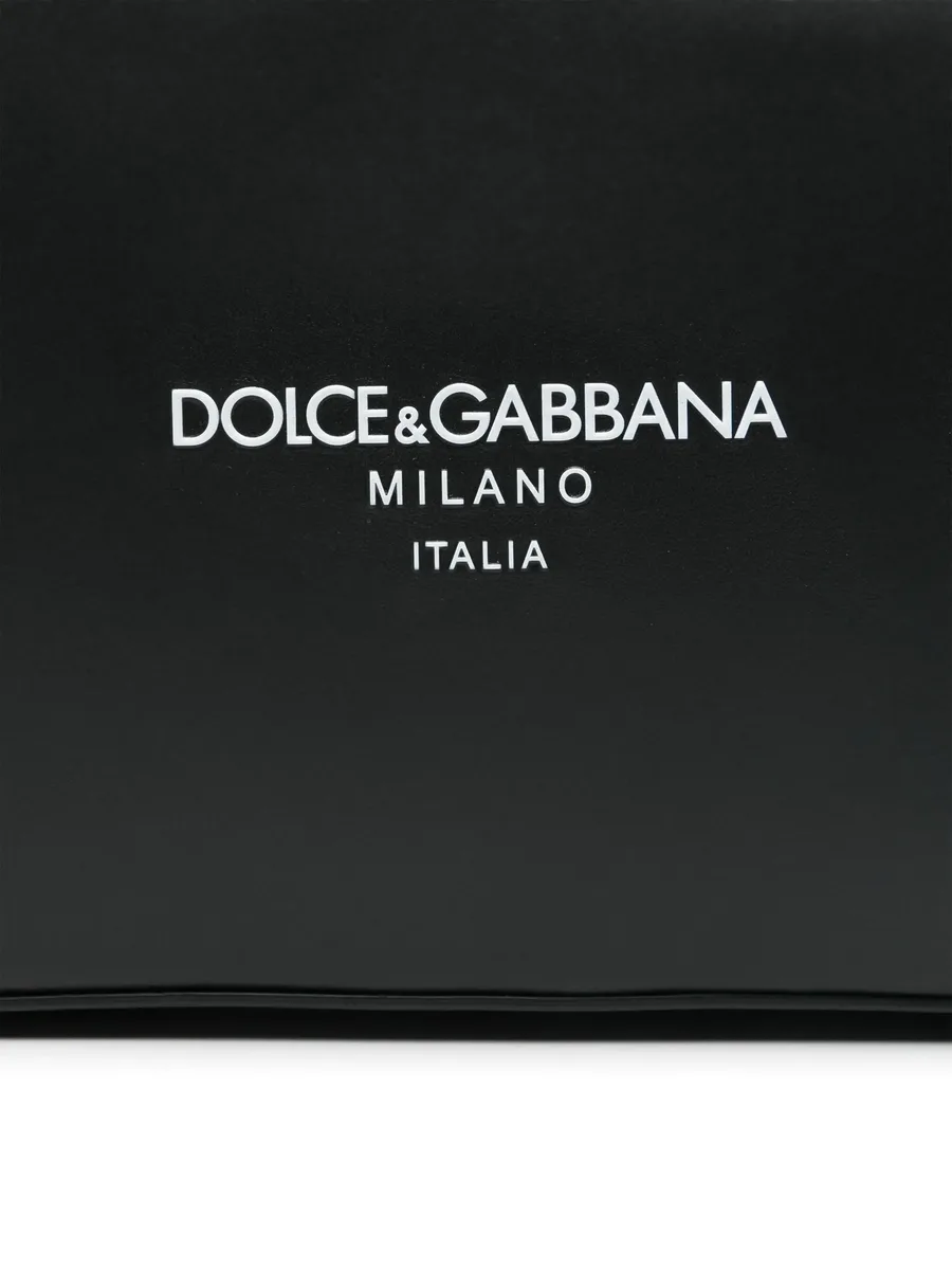logo-embossed messenger bag 4