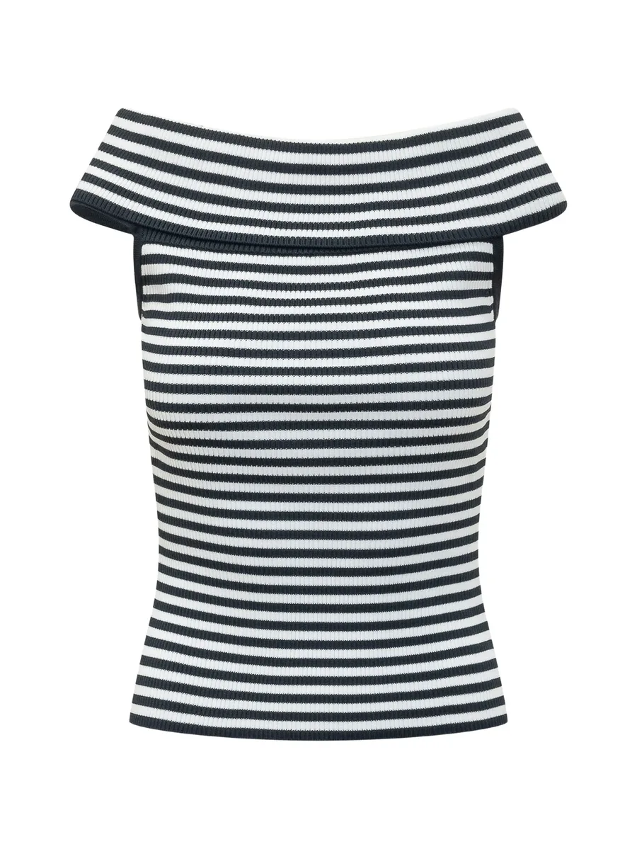 striped foldover top 6