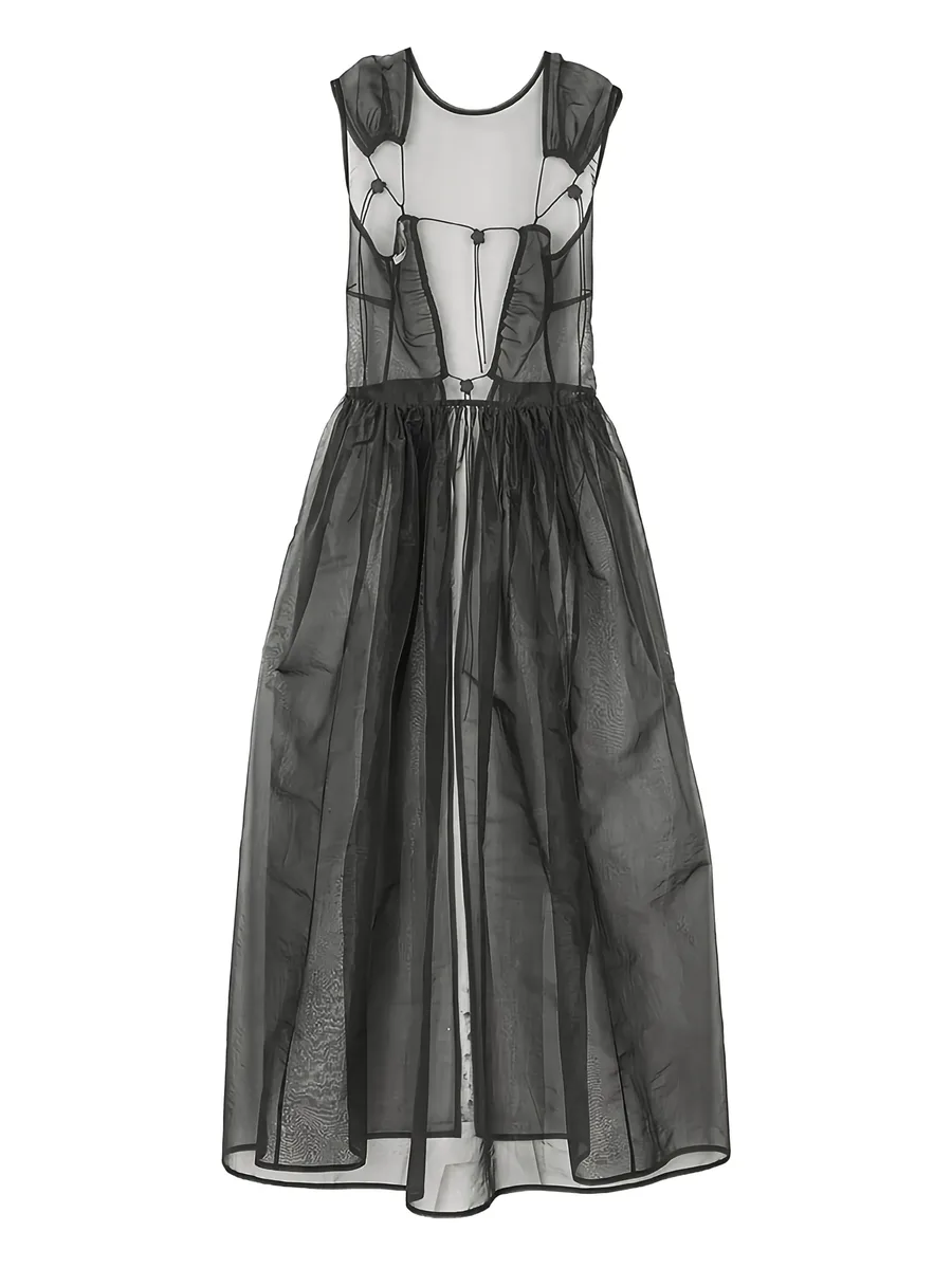 Camillia see-through midi dress 6