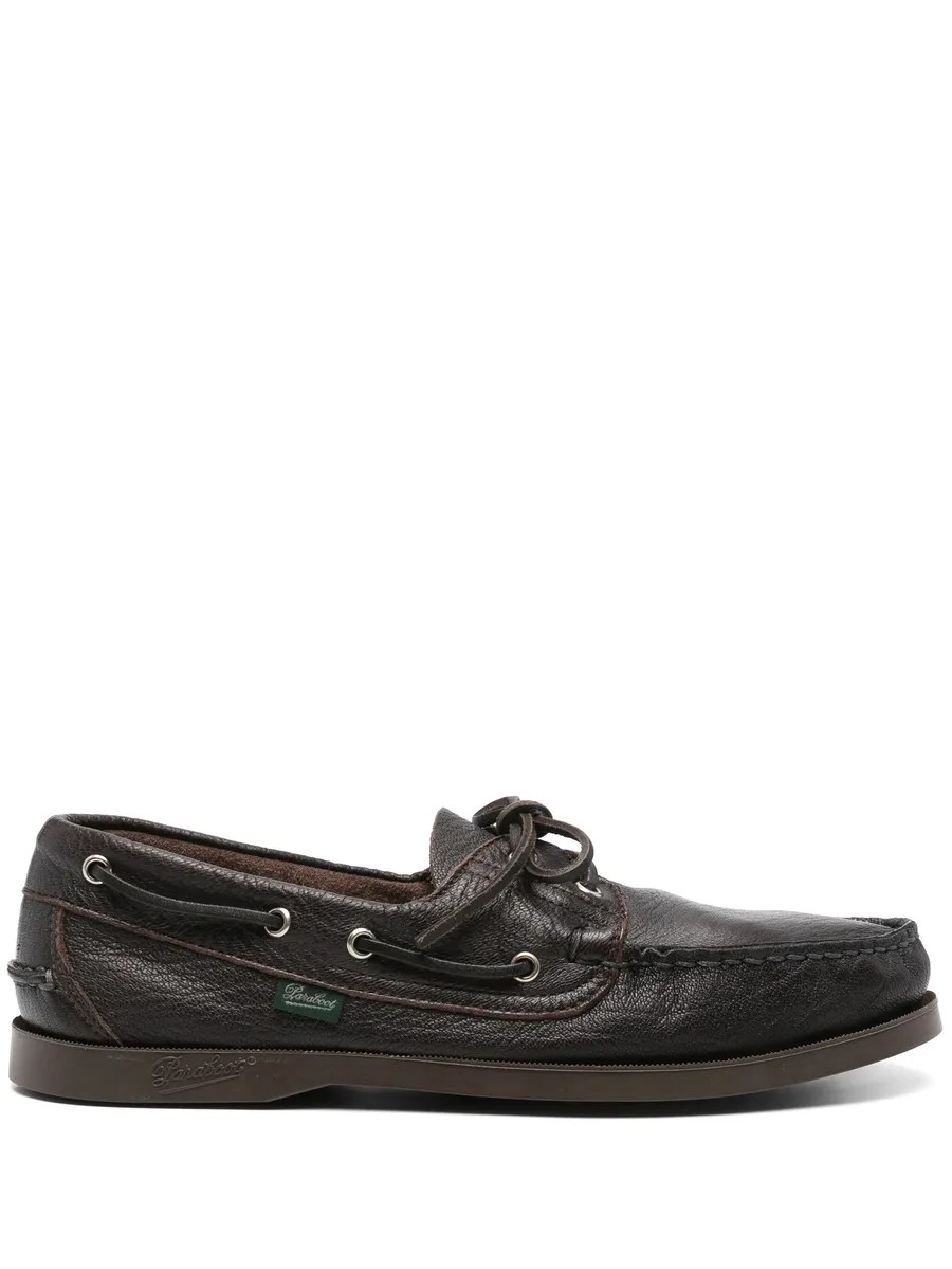 Barth leather boat shoes 2