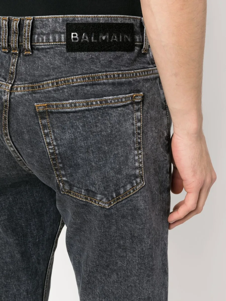 regular-leg mid-rise jeans 9