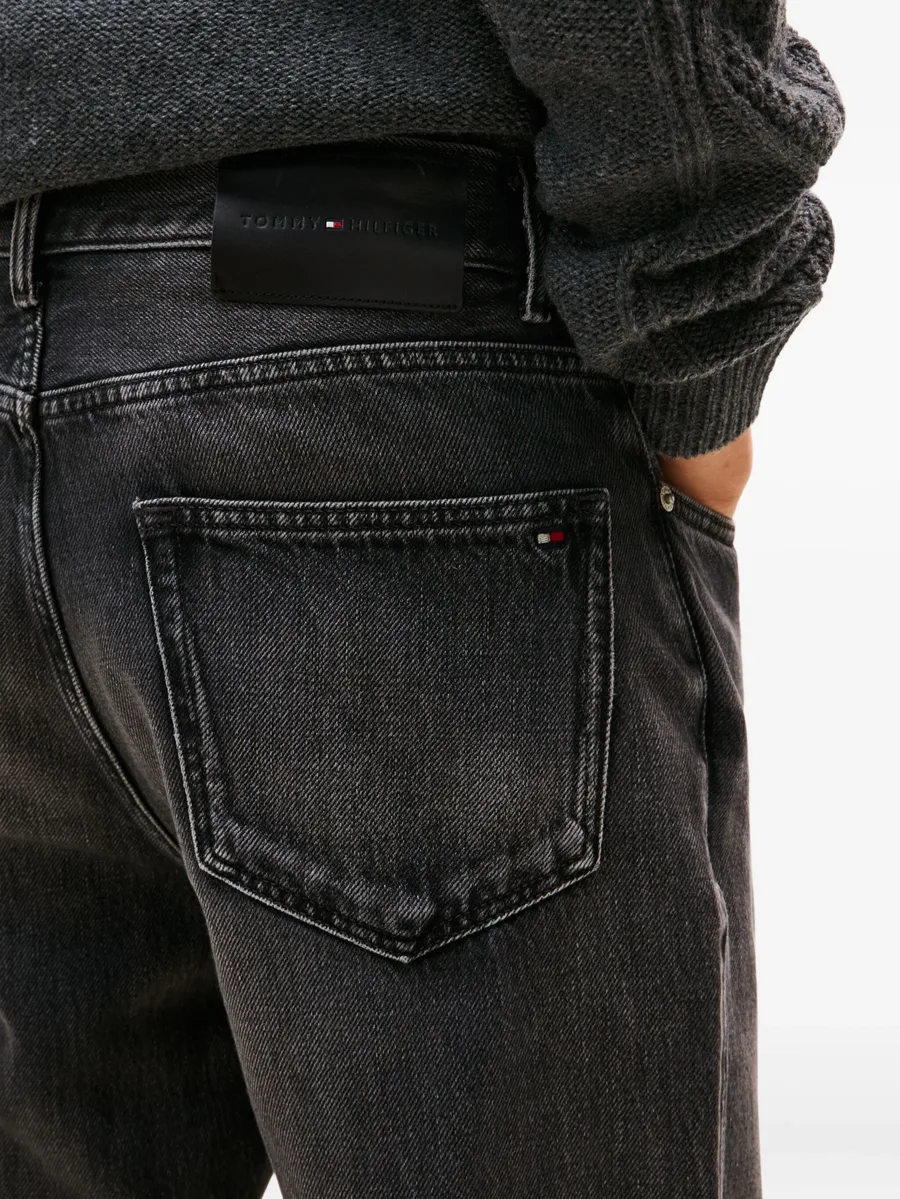 Harlem logo-patch regular leg Jeans 10
