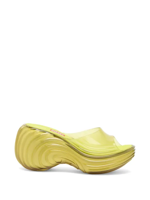 мюли на платформе из коллаборации с Melissa