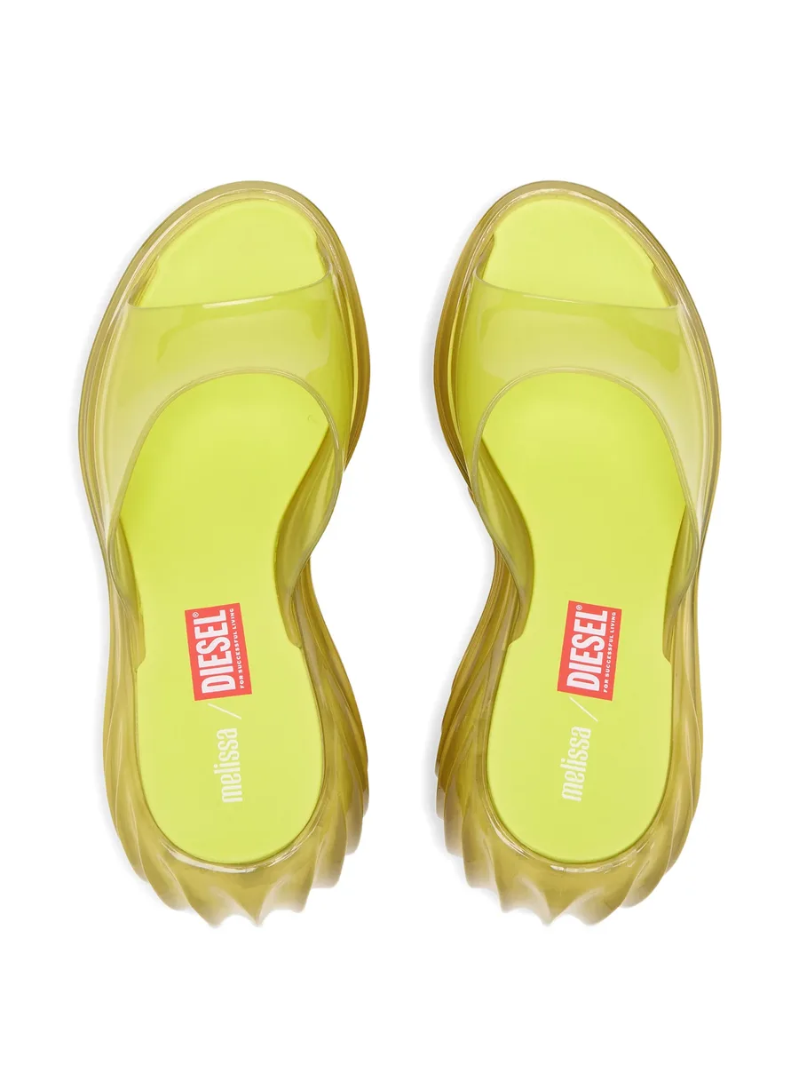 мюли на платформе из коллаборации с Melissa 6