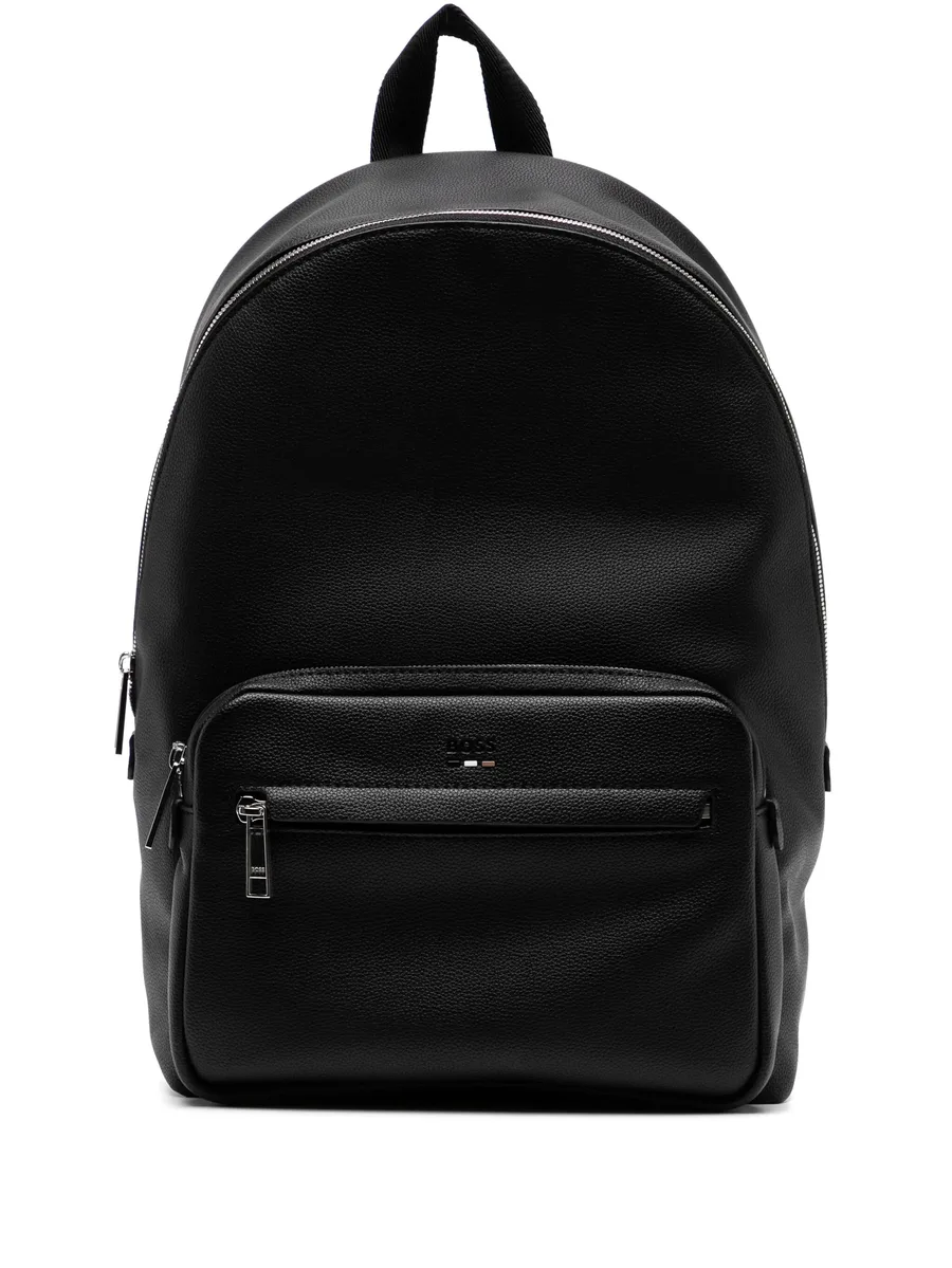 debossed-logo backpack 1